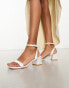 Фото #2 товара Be Mine Bridal Ruhi low block heeled sandals in ivory