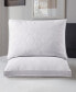 Diamond Quilted Down and Feather with Gusseted Edge 2-Pack Pillows, Standard/Queen