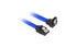 Фото #1 товара Sharkoon SATA 3 - 0.6 m - SATA III - SATA 7-pin - SATA 7-pin - Male/Male - Black - Blue