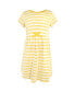 ფოტო #3 პროდუქტის Little Girls Organic Cotton Short-Sleeve Dresses 2pk, Leopard