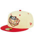 Фото #1 товара Men's Yellow Augusta GreenJackets Theme Nights Augusta Pimento Cheese 59FIFTY Fitted Hat