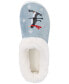 Фото #8 товара Women's Holiday Boxed Hoodback Slippers, Created for Macy's