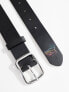 Фото #3 товара PS Paul Smith outline zebra detail leather belt in black