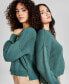 Фото #3 товара Women's Long-Sleeve Sweater, Created for Macy's