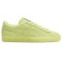 Кроссовки женские PUMA Suede Classic XXI на шнуровке зеленые 6 - фото #1