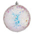 Christmas Baubles Ø 10 cm 6 Units Silver