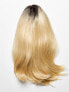 Фото #1 товара Lullabellz The Britney Curved Lob Lace Front Wig - Light Golden Blonde