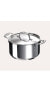 Фото #2 товара Chef Stainless Steel Casserole Dish Pot with Lid, 3.5 Qt