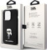 Фото #8 товара Karl Lagerfeld Karl Lagerfeld KLHCP15XSMHKNPK iPhone 15 Pro Max 6.7" czarny/black Silicone Ikonik Metal Pin