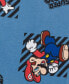 ფოტო #8 პროდუქტის Toddler and Little Boys Super Mario Short Sleeve T-shirt and Shorts, 2 Pc Set