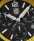 ფოტო #3 პროდუქტის Men's Swiss Chronograph Pacific Diver Yellow Rubber Strap Watch 44mm