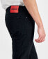 Фото #8 товара Men's Slim-Fit Black Jeans