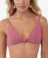 ფოტო #1 პროდუქტის Juniors' Saltwater Solid Pismo Knot-Front Top