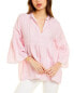 Фото #1 товара Топ пижама "Гранатовый" из льна с рюшами для женщин