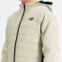 Фото #5 товара New Balance Men's R.W. Tech Fleece Hybrid Jacket Green Size S