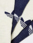 adidas Originals Trefoil 2-pack socks in off-white and navy