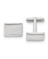 ფოტო #1 პროდუქტის Silver-tone Engravable Cuff Links