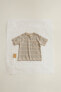 Timelesz- striped linen blend t-shirt