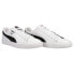 Фото #4 товара Puma Clyde X Staple Create From Chaos V2 Lace Up Mens White Sneakers Casual Sho