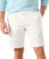 Men's Beach Coast Flat-Front Yarn-Dyed 10" Shorts