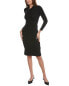 Фото #1 товара Платье Madison Miles Sweaterdress черное S/M для женщин