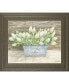 Фото #1 товара Flowers & Garden Tulips by Cindy Jacobs Framed Wall Art, 22" x 26"