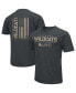 Фото #1 товара Men's Heathered Black Kentucky Wildcats OHT Military-Inspired Appreciation Flag 2.0 T-shirt