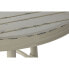 Side table Home ESPRIT White Aluminium 70 x 70 x 75 cm