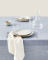 Scalloped tablecloth