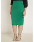 Фото #2 товара Plus Size Neoprene Pencil Skirt