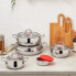 Фото #5 товара Набор посуды для готовки Karaca Emirgan XL (10 предметов)