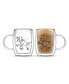 Фото #1 товара Disney Mickey and Pluto Coffee Mugs Set, 2 Piece
