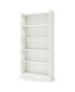 Фото #1 товара Tribe signs 72-inch Tall Bookcase, Modern 6-Tier White Library Bookshelf with Storage Shelves for Bedroom Living Room