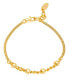 ფოტო #1 პროდუქტის Gold Plated Chain Link Bracelet