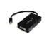 Фото #1 товара StarTech.com Travel A/V adapter: 3-in-1 Mini DisplayPort to DisplayPort DVI or HDMI converter - 0.15 m - Mini DisplayPort - DisplayPort + DVI-D + HDMI - Male - Female - Straight