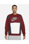 Фото #1 товара Sportswear Hybrid Fleece Colorblock Erkek Sweatshirt Do7230-677