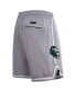 Men's Gray Philadelphia Eagles Classic Chenille Shorts