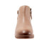 Softwalk Raleigh S2155-063 Womens Brown Wide Leather Ankle & Booties Boots