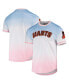 Фото #2 товара Men's Blue, Pink San Francisco Giants Ombre T-shirt