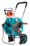 Фото #4 товара Gardena AquaRoll M Easy - Cart reel - Manual - Functional - Black,Blue,Orange - Freestanding - 60 m