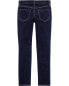 Фото #7 товара Kid Dark Wash Slim-Fit Super Skinny-Leg Jeans 4S