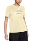 Фото #1 товара Nike 280002 Women's Sportswear Cotton Heritage T-Shirt Size Medium Yellow