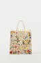 EMBROIDERED FABRIC BAG