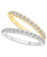 Certified Diamond Pave Band (1/4 ct. t.w.) in 14K White Gold or Yellow Gold