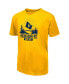 Big Boys Gold West Virginia Mountaineers Fan T-shirt