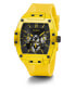Фото #1 товара Часы Guess Phoenix Silicone Yellow Watch - GW0203G6