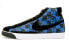 Stussy x NEIGHBORHOOD x Nike Blazer Mid High Premium 三方联名 高帮 板鞋 男款 蓝黑 / Кроссовки Nike Blazer Mid 332286-401