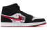 Jordan Air Jordan 1 Mid Se Newspape 中帮 复古篮球鞋 男款 报纸 / Кроссовки Jordan Air Jordan 852542-061