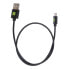 Techly USB3.1 Kabel Stecker Typ-A - USB Typ-C Schwarz 0.5 m - Cable - Digital