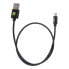 Techly USB3.1 Gen.2 Kabel Stecker Typ-A - USB Typ-C Schwarz 0.5 m - Cable - Digital